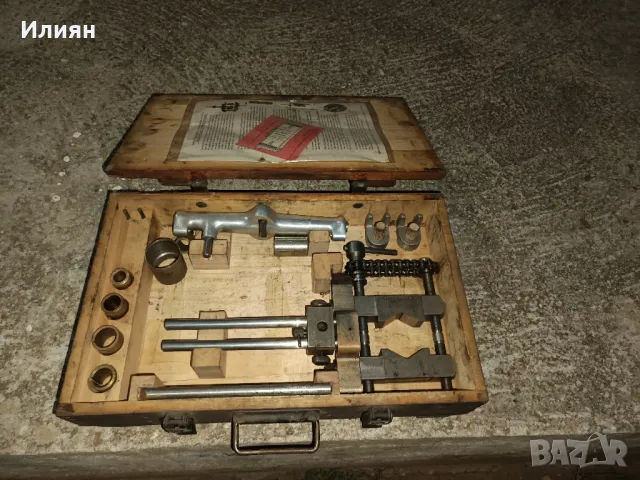 Инструмент за събиране на накладките