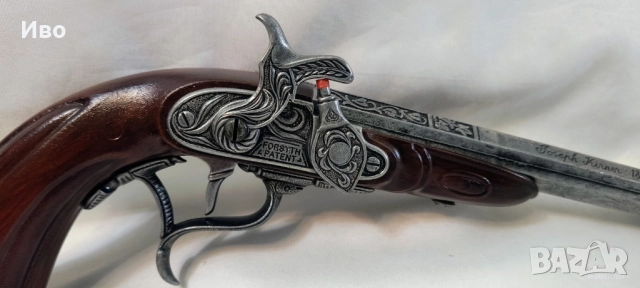 Капсулен пистолет Joseph Kirner 1807, снимка 4 - Колекции - 52198970