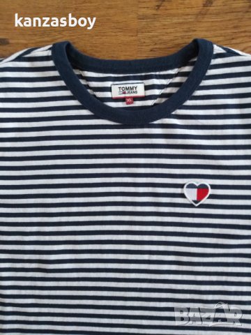 Tommy Hilfiger - страхотна дамска тениска ХЛ, снимка 4 - Тениски - 41190977