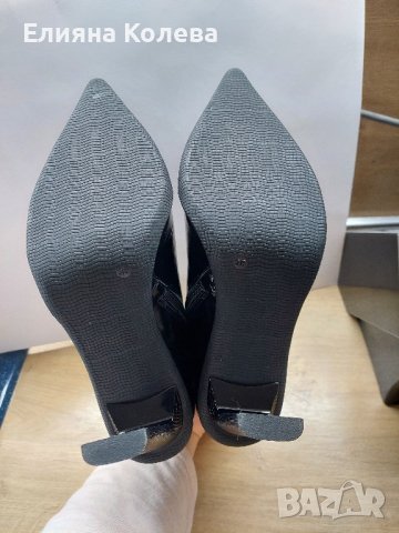 Дамски боти естествен лак Massimo Zardi, снимка 3 - Дамски боти - 41733224