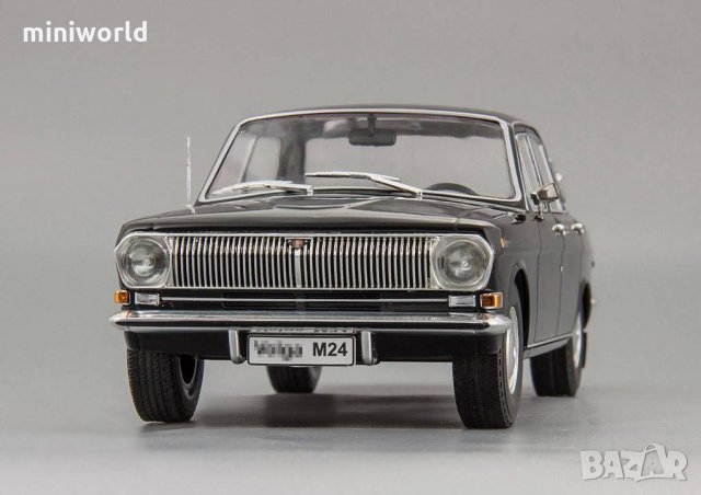 ГАЗ М24 Волга 1967 - мащаб 1:18 на Model Cars Group моделът е нов в кутия, снимка 6 - Колекции - 26737202