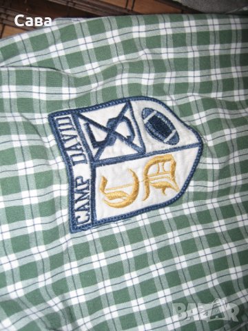 Ризи CAMP DAVID  мъжки,Л-ХЛ  /бяла,зелено каре/, снимка 5 - Ризи - 39049233