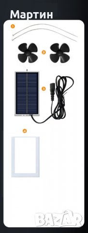 Вятърен соларен генератор за велосипед - нов продукт, снимка 4 - Части за велосипеди - 38823376