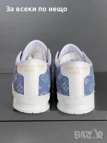 Louis Vuitton Дамски Сини Маратонки👟Дамски Спортни Обувки Код E1104, снимка 2 - Маратонки - 52658079