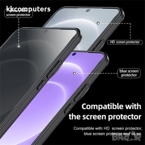 Xiaomi 15 Ultra TPU MagSafe Удароустойчив Калъф и Протектор, снимка 4 - Калъфи, кейсове - 50780533