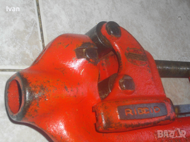3 Цола Ридгид-Голям Тръборез-RIDGID  3 S-1-3"-Реже Масивни Водопроводни Тръби до 3 Цола-Почти Нов, снимка 7 - Други инструменти - 36237542