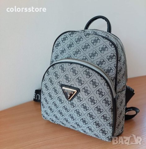 Сива раница  Guess  код SG36E, снимка 3 - Раници - 42139499