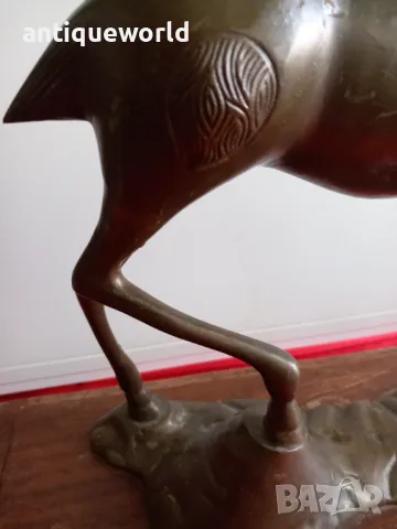 СЪРНА, Кошута ,Огромна Бронзова Статуя , Фигура , Статуетка , снимка 7 - Антикварни и старинни предмети - 49855644