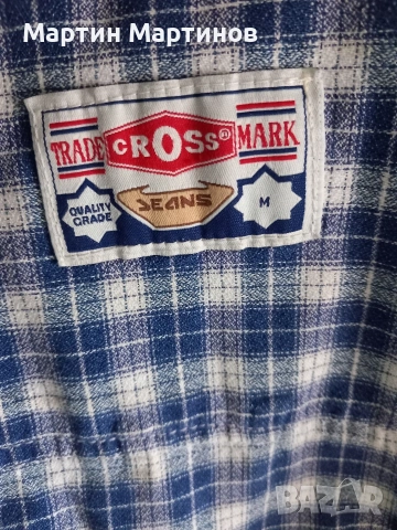 Нова Мъжка Дънкова Риза - CROSS, снимка 6 - Ризи - 53811185