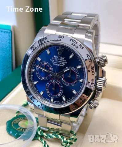 Rolex Cosmograph Daytona 40mm White Gold Grey Dial Ceramic Automatic Различни Варианти, снимка 15 - Мъжки - 48183485