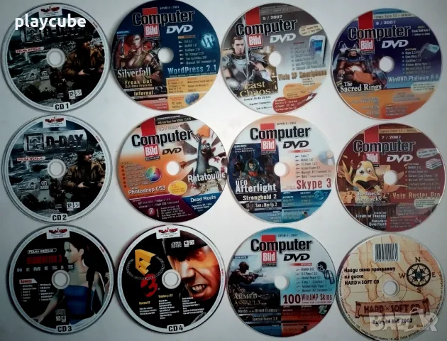 Дискове от PC Mania, PC Club, Master Games, Workshop и др., снимка 6 - Игри за PC - 44934763