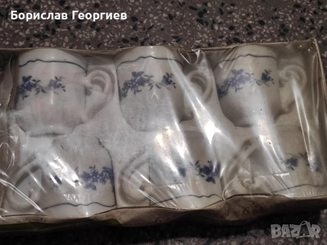 Нов комплект чаши за кафе france arcopal, снимка 3 - Чаши - 51972749
