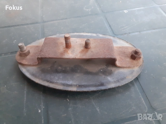 Стар емайлиран регистрационен номер, снимка 4 - Антикварни и старинни предмети - 53282057