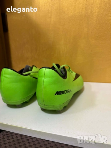 Детски футболни бутонки Nike Mercurial Victory VI FG Radiation Flare - Electric Green/Black , №38 , снимка 5 - Детски маратонки - 53863217