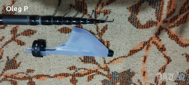 shimano телескоп с водачи 5 м.,но е 4,7м , снимка 2 - Въдици - 53277376