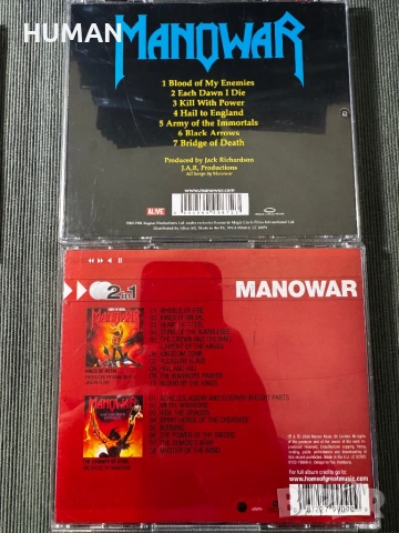Manowar , снимка 17 - CD дискове - 53846999