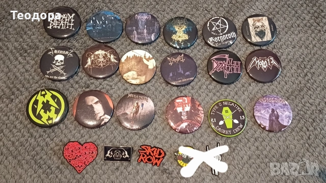 Метални пинчета и значки 