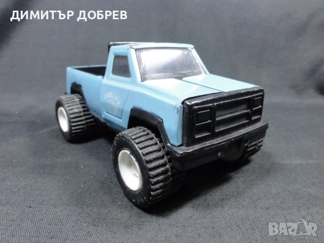 СТАРА РЕТРО СОЦ НРБ МЕТАЛНА ИГРАЧКА ПИКАП САФАРИ МИР РАЗГРАД, снимка 5 - Колекции - 52864437