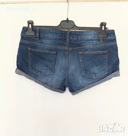 Три различни чифта / Дамски къси панталони "Denim & Co", "Topshop" и Italy , снимка 5 - Къси панталони и бермуди - 55752213