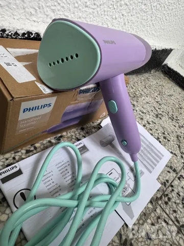 Ръчна Ютия/Парогенератор - Philips 3000 Series STH3020 Steamer, Уред за Вертикално Гладене с Пара!, снимка 1