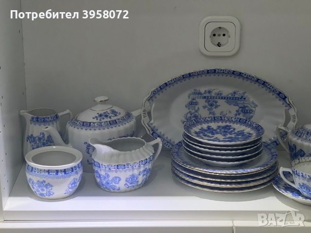 Троен сет Seltmann Weiden от серията China Blue, снимка 14 - Други - 44745112