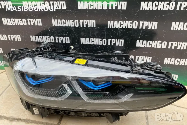 Фар десен фарове Shadow Black Line за Бмв Г22 Г23 Г26 Bmw 4 G22 G23 G26 G80 G82 G83, снимка 2 - Части - 41773792