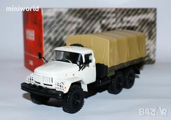 ЗИЛ 131 бордови с тента - мащаб 1;43 на Наши грузовики моделът е нов в кутия