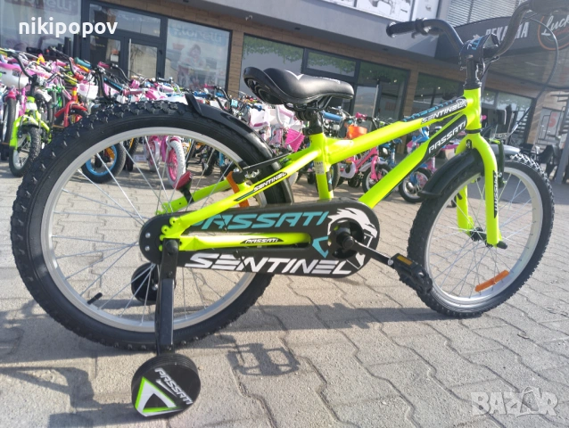 PASSATI Алуминиев велосипед 20" SENTINEL жълт, снимка 5 - Велосипеди - 53773261