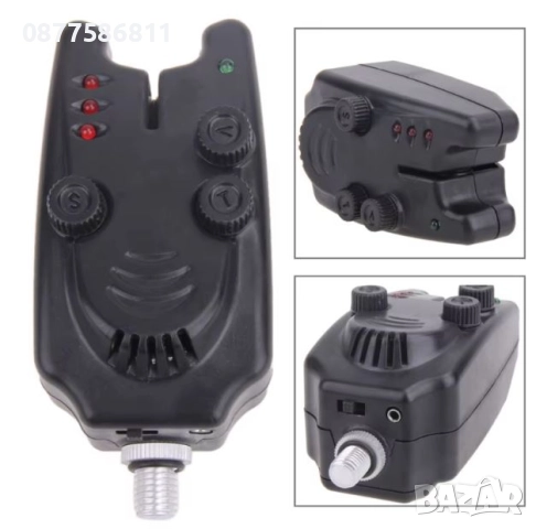 НОВ КОМПЛЕКТ СИГНАЛИЗАТОРИ ЗА ВЪДИЦА. ОБТЕГАЧИ. ЕЛЕКТРОННИ СИГНАЛИЗАТОРИ. СИГНАЛИЗАТОРИ ЗА КЪЛВАНЕ +, снимка 4 - Екипировка - 51632507