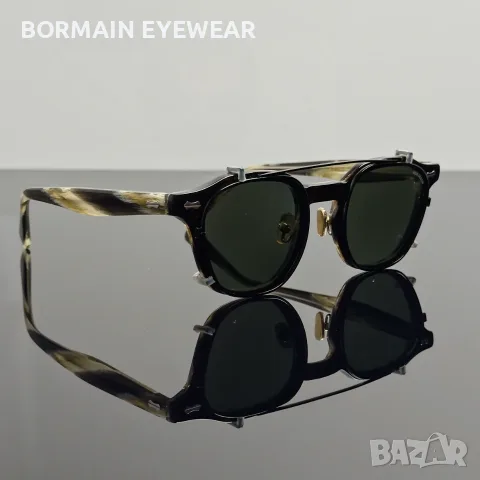 Слънчеви очила BORMAIN ATLAS Clip-On нови, поляризирани UV400, снимка 11 - Слънчеви и диоптрични очила - 56211068