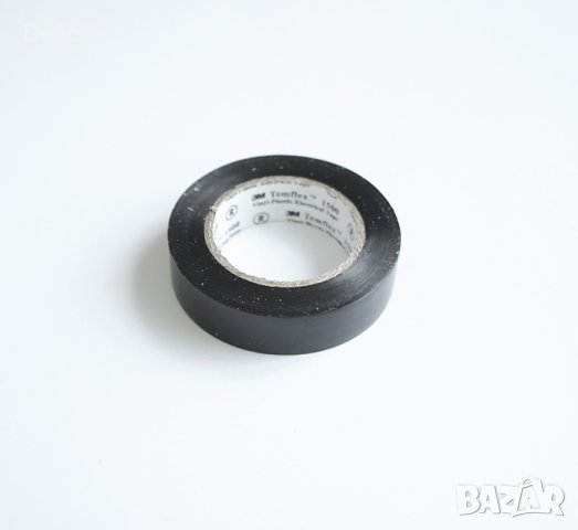 PVC, изолирбанд лента, черна, 15mm, 10m, снимка 1 - Друга електроника - 42567687