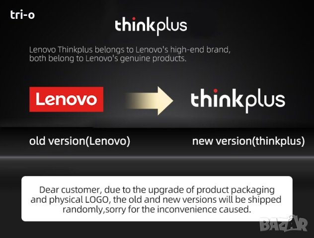 Lenovo LP40 TWS Безжични Bluetooth 5.0 Слушалки Бас, Сензорно управление, Стерео, шумопонижаване, снимка 13 - Bluetooth слушалки - 42337193