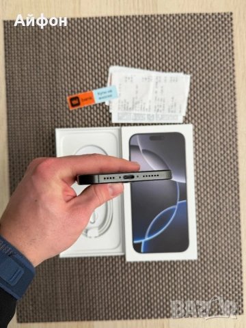 24М ГАР! 512Gb*ЛИЗИНГ* iPhone 16 Pro Max Black Titanium / Гаранция, снимка 10 - Apple iPhone - 53724435