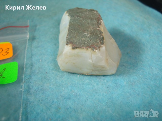 МЛЕЧЕН ОПАЛ - КЪСЧЕ НАТУРАЛЕН САМОРОДЕН СКЪПОЦЕНЕН КАМЪК - МИНЕРАЛ 24103, снимка 4 - Други ценни предмети - 35681875