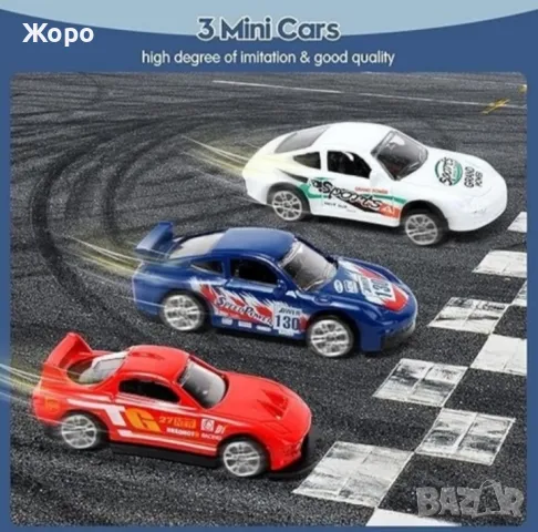 Писта, гараж, паркинг на бъдещето с 3 коли 058103, снимка 10 - Коли, камиони, мотори, писти - 48302347