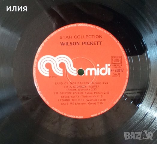 Wilson Pickett – 1972 - Star-Collection(Midi – MID 20 017)(Funk / Soul), снимка 3 - Грамофонни плочи - 44824386