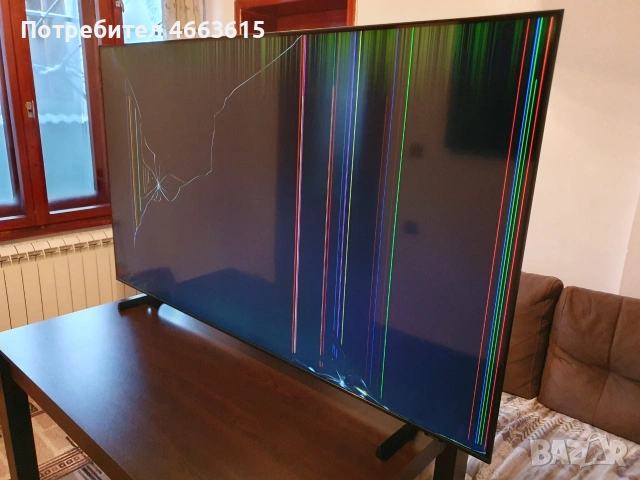 Телевизор - SAMSUNG 65 ИНЧА - QLED - Smart - 4K - Ultra HD ! , снимка 4 - Телевизори - 53153515