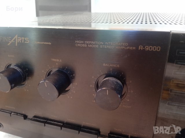 GRUNDIG FINE ARTS A-9000 Усилвател, снимка 14 - Ресийвъри, усилватели, смесителни пултове - 41783148