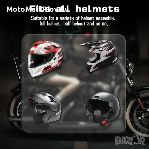 M1S Pro Bluetooth Intercom Headset, снимка 5 - Аксесоари и консумативи - 51534976