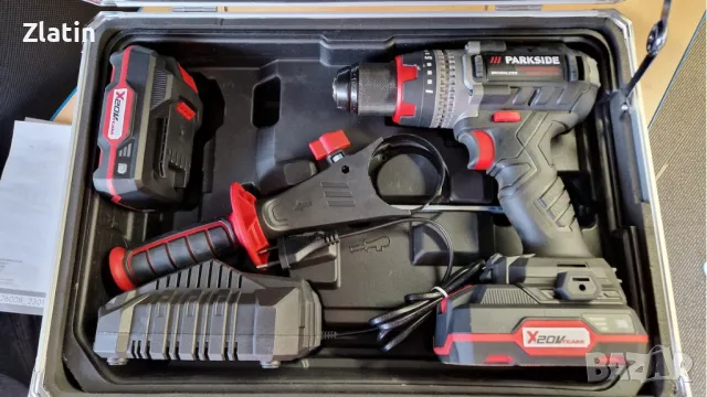 Parkside винтоверт 5год гаранция, снимка 3 - Винтоверти - 50438163