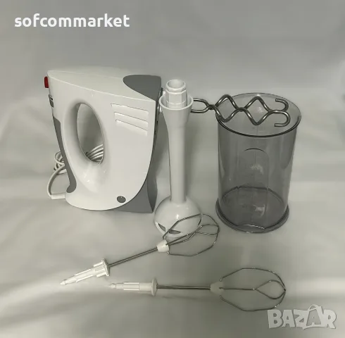 Миксер с пасатор Bosch MFQ3540 (450W) – Неразличим от нов + ГАРАНЦИЯ, снимка 2 - Миксери - 55940247