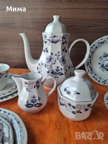 Сервиз от серията Син лук, снимка 4 - Сервизи - 50634627