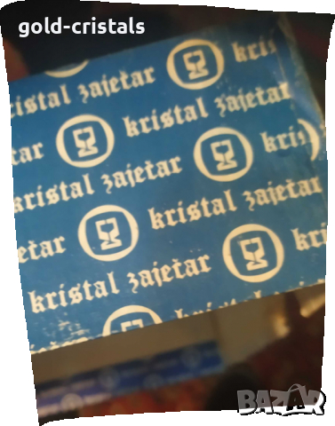 кристални чаши, снимка 7 - Антикварни и старинни предмети - 32439257