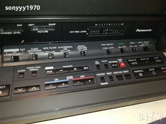 PANASONIC NV-FS100 HQ HIFI STEREO-ВНОС GERMANY 1108231442, снимка 15 - Плейъри, домашно кино, прожектори - 41825856