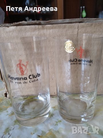 Оригинални фирмени чаши на Havana Club, снимка 2 - Чаши - 41666421