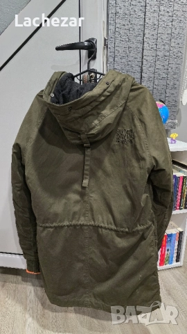 Mъжко зимно яке SuperDry размер S/M, снимка 9 - Якета - 52347922