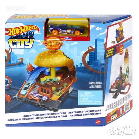 Hot Wheels City Tracks - Mattel S_1213628, снимка 5 - Коли, камиони, мотори, писти - 47978967