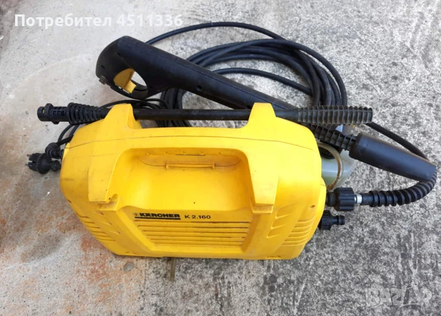 Водоструйка Керхер, снимка 2 - Парочистачки и Водоструйки - 50862473