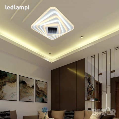 LED Плафониера 150W Димиране+Дистанционно Управление 3in1, снимка 8 - Лампи за таван - 42268550