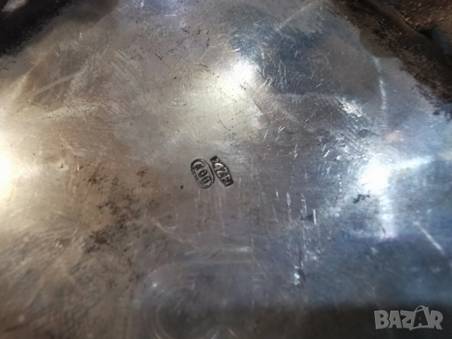 Масивна сребърна чаша, снимка 4 - Антикварни и старинни предмети - 53279681